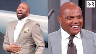 Chuck Beats Kenny in a Sprint to the Big Board  | Inside the NBA