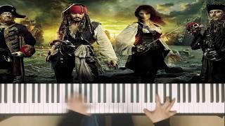 캐리비안의 해적 (어려운 버전) ost 피아노 Pirates of the Caribbean-He’s a Pirate Piano Cover, Pink Piano