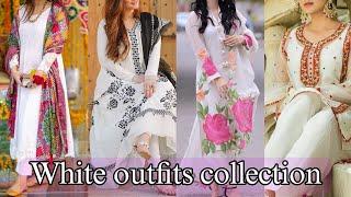 #white outfit #collection  #beautiful white dresses for girls