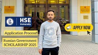 Get Ready for 2025 Russian Government Scholarship | HSE university Scholarship