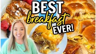 3 OF THE BEST BREAKFAST RECIPES WE'VE EVER MADE | YOU MUST TRY THESE EASY BREAKFAST IDEAS