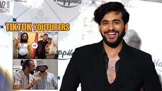 Abhishek Malhan Reaction On Youtuber Vs TikTok Controversy | Ajaz Khan, Elvish Yadav - Armaan Malik