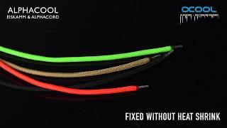 product video: Alphacool Eiskamm cable combs & AlphaCord sleeve (Paracord)