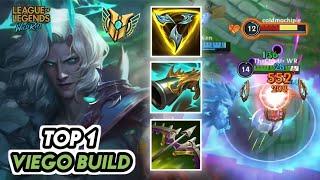 TOP 1 VIEGO BEST BUILD FOR PATCH 5.3B! (INSANE DAMAGE) | Wild Rift 