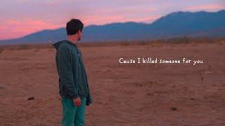 Alec Benjamin - If I Killed Someone For You [Official Lyric Video]