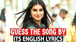 Guess The Song By Its English Lyrics - Bollywood Songs Challenge