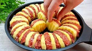 Рецепт с фаршем удивит всех! Просто вкусно и сытно!