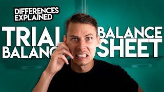 TRIAL BALANCE vs BALANCE SHEET