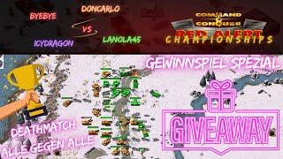 Gewinnspiel Spezial | Icydragon vs. Lanola45 vs. ByeBye vs. DonCarlo | Red Alert Remastered