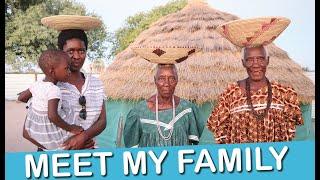 MEET MY FAMILY in Owamboland Namibia - village life in Namibia - Lempies