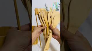 Bamboo kitchen utensils p1