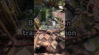 The Best $60 Garden Transformation #gardendesign #backyard #smallgarden