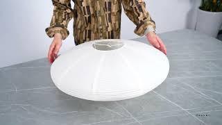 How To Install Rice Paper 15A Pendant Light