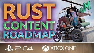 Roadmap, what to expect  Rust Console  PS4, XBOX