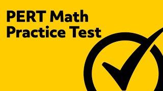 Free PERT Math Practice Test