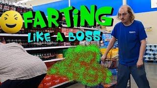 FARTING LIKE A BOSS!!!  (Funny Wet Fart Prank)