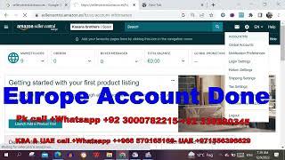 Amazon Account and LLC Solution. Eu Account done Spain details