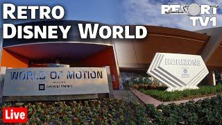 Live: Retro Disney World - Relive Classic Attractions & Shows - Walt Disney World Live Stream