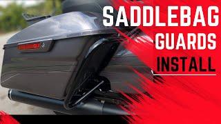 How To Install Saddlebag Guards On A Harley Davidson Street Glide