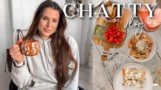 Making money on YouTube, cosy cooking & sharing my goals | CHATTY HOME VLOG