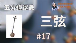 【五分鐘認識三弦2022】【中國古典音樂介紹·吹拉弹打#17 三弦篇】黎采薇