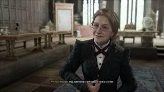 Hogwarts Legacy PC #full Trip to Ollivanders Report to Prof Ronen Quest Prof Weasley after class
