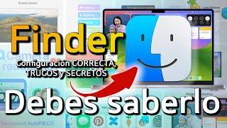 El finder de Mac: Qué ES y Cómo Usarlo  Primeros pasos en Mac