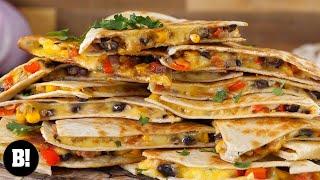 Quick & Cheesy Vegan Quesadillas!