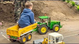 Tractors, mega RC brick Trucks, Trains and more, Intermodellbau 2024