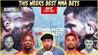 This Weeks Best MMA Bets - UFC London Betting Breakdown Edwards vs Brady | Lock Of The Week