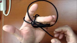How to easily tie a Diamond/Lanyard knot