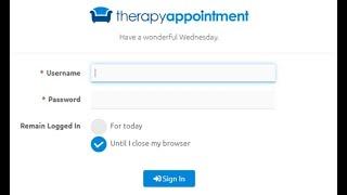 How To TherapyAppointment Login Sign Up & Access Easily