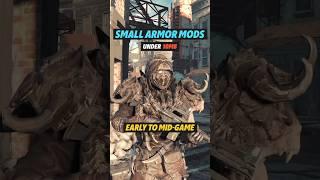 7 Armor Mods Under 10MB for Fallout 4 on #xbox #fallout4 #mods