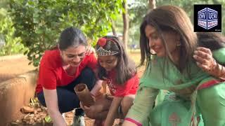 Gurmeet Garha Grooming School organized Tree plantation drive at Navi Mumbai Maharashtra