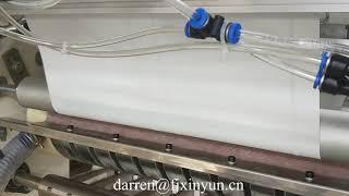 2 lines edge embossing facial tissue making machine