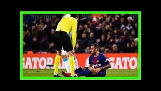 Barca's paco alcacer to miss clasico after picking up injury vs. depor