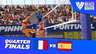 Placette/Richard vs. Soria/González - Quarter Final Highlights Espinho 2022 #BeachProTour