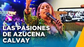 El camino lleno de desafíos de Azucena Calvay: Cantante de cumbia, madre y estudiante de medicina