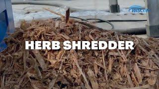 Herb Shredder and Hemp Grinder Machine