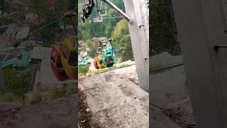 Ropeway trolley kemptee fall Mussoorie Uttarakhand #funandlearnwithharmankaur #viral#100m #100k #10m