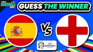 GUESS THE CHAMPION OF THE EURO 2024 - COPA AMERICA 2024 | QUIZ FOOTBALL TRIVIA 2024