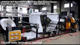 epe sheet laminating production line/polyethylene foam sheet laminating machine