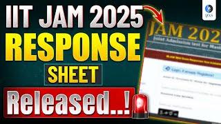 IIT JAM Response Sheet 2025: Answer Key Date OUT! 