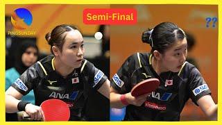 Semi-Final | Miwa Harimoto (Japan) vs Mima Ito (Japan) | Asian Championships 2024