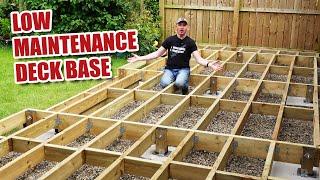 How to build a LOW MAINTENANCE timber decking base