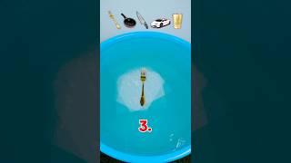 How many tissue papers can float a pan  #oddlysatisfying #experiment #science #asmr