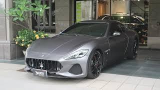 Maserati GranTurismo MC "3M1080 S261" Satin Dark Gray絲綢灰消光灰【大衛汽車包膜】