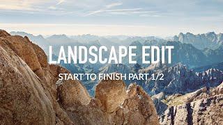 Editing LANDSCAPES in Capture One - Part 1 of 2