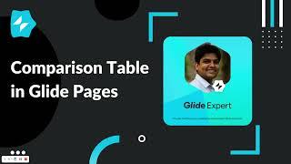 Building a Comparison Table in @glideapps Pages