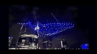 BRISBANE FESTIVAL - DRONE SHOW - Nieergoo: Spirit Of The Whale - BRISFEST 2023